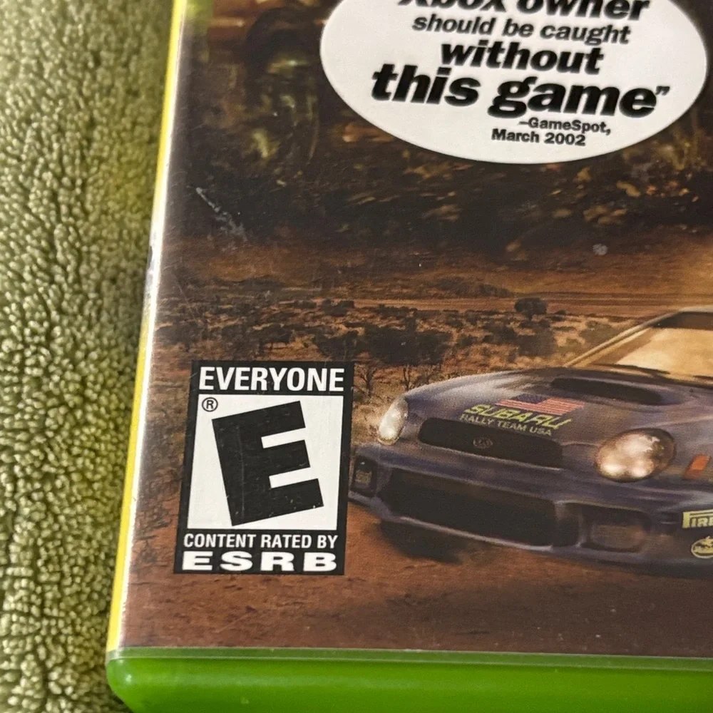 Microsoft Xbox RalliSport Challenge - Green Case
